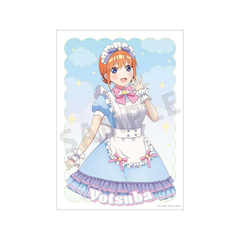 『五等分の花嫁*』描き下ろし 中野四葉 メルヘンメイドver. A3マット加工ポスター