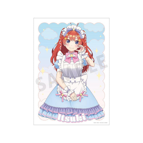 『五等分の花嫁*』描き下ろし 中野五月 メルヘンメイドver. A3マット加工ポスター
