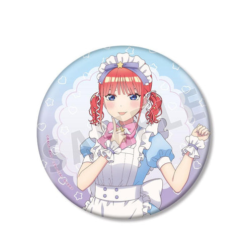 『五等分の花嫁*』描き下ろし 中野二乃 メルヘンメイドver. BIG缶バッジ