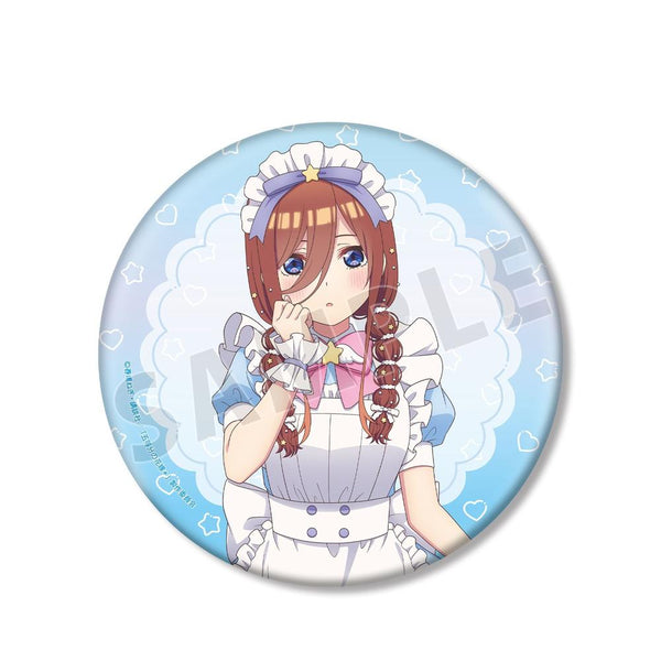 『五等分の花嫁*』描き下ろし 中野三玖 メルヘンメイドver. BIG缶バッジ
