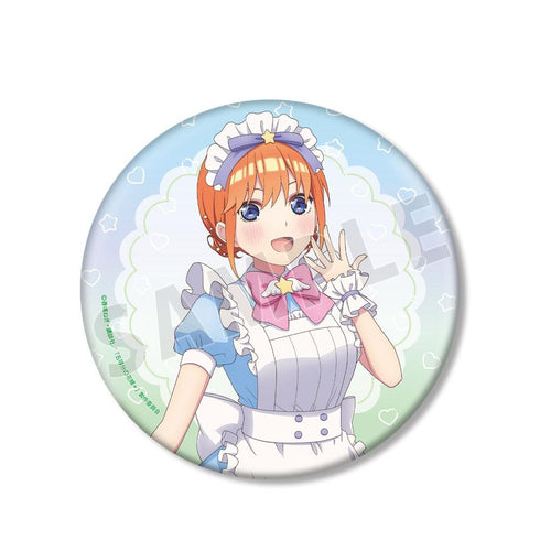 『五等分の花嫁*』描き下ろし 中野四葉 メルヘンメイドver. BIG缶バッジ