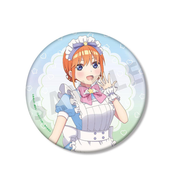 『五等分の花嫁*』描き下ろし 中野四葉 メルヘンメイドver. BIG缶バッジ