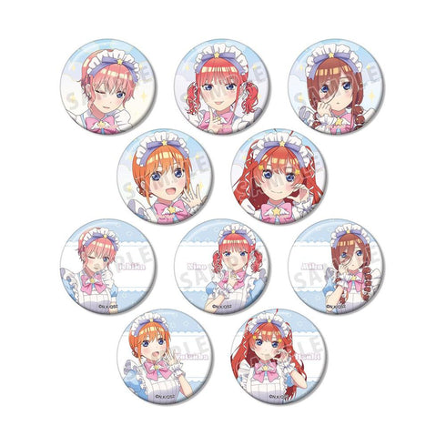 『五等分の花嫁*』描き下ろし メルヘンメイドver. トレーディング缶バッジ(単位/BOX)
