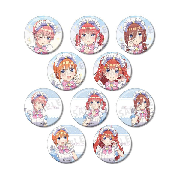 『五等分の花嫁*』描き下ろし メルヘンメイドver. トレーディング缶バッジ(単位/BOX)