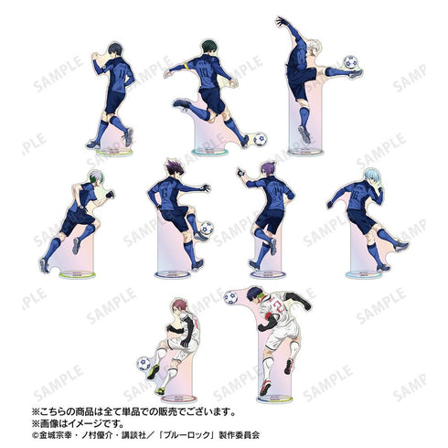 《蓝锁》全新绘制 糸师凛 战斗背影×雨天版 极光BIG亚克力立牌