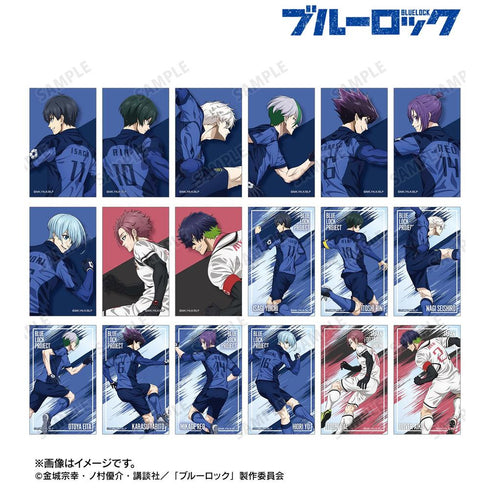 《藍鎖》全新繪製 奮戰背影×雨天版 收藏用透明卡片(單位/盒)