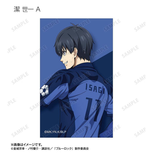 《藍鎖》全新繪製 奮戰背影×雨天版 收藏用透明卡片(單位/盒)