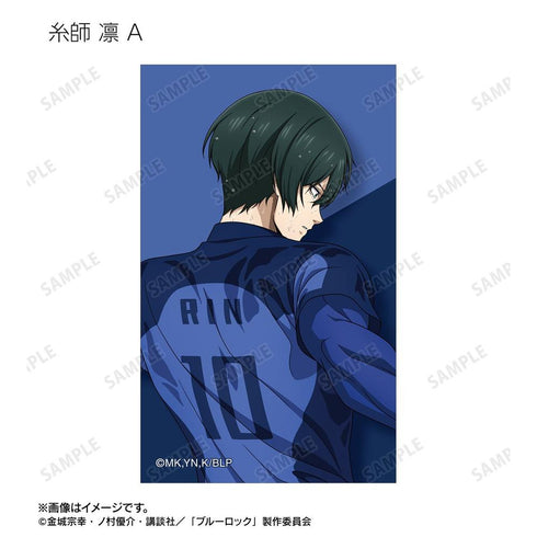 《藍鎖》全新繪製 奮戰背影×雨天版 收藏用透明卡片(單位/盒)