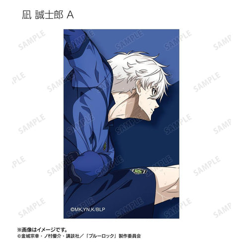 《藍鎖》全新繪製 奮戰背影×雨天版 收藏用透明卡片(單位/盒)