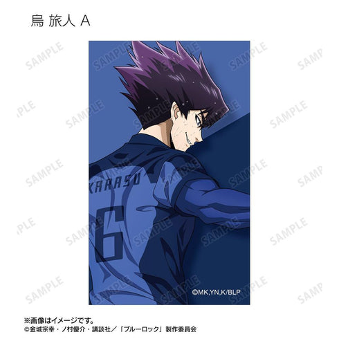 《藍鎖》全新繪製 奮戰背影×雨天版 收藏用透明卡片(單位/盒)