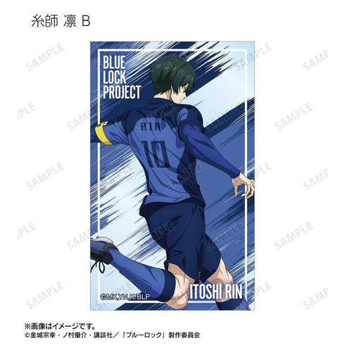 《藍鎖》全新繪製 奮戰背影×雨天版 收藏用透明卡片(單位/盒)