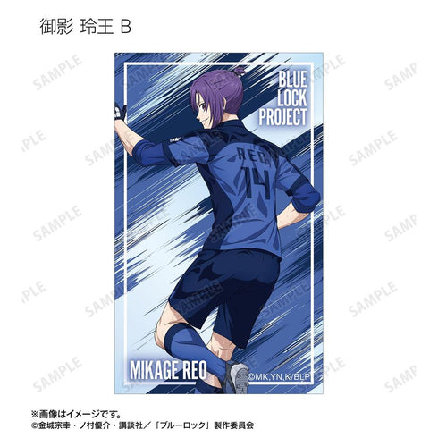 《藍鎖》全新繪製 奮戰背影×雨天版 收藏用透明卡片(單位/盒)