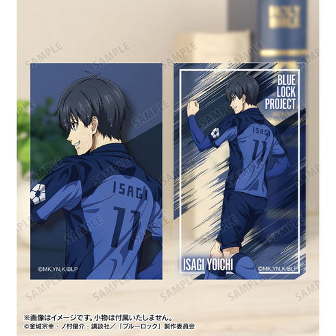 《藍鎖》全新繪製 奮戰背影×雨天版 收藏用透明卡片(單位/盒)