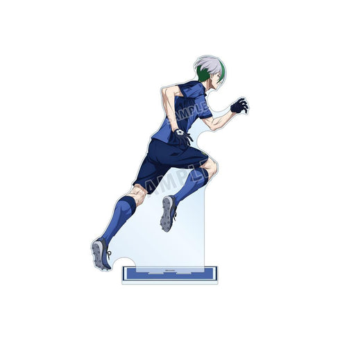 《蓝锁》全新绘制 乙夜 影汰 战斗背影×雨天版 超大号亚克力立牌