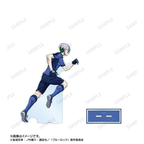 《蓝锁》全新绘制 乙夜 影汰 战斗背影×雨天版 超大号亚克力立牌