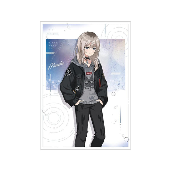 《Girls Band Cry》全新绘制 河原木 桃香 In the rain ver. A3哑光处理海报