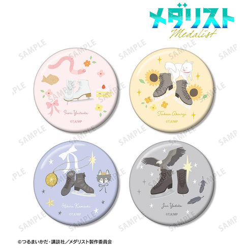 『メダリスト』ar-Unity パステルモチーフ 缶バッジ4個セット