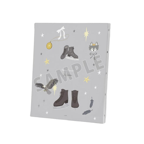 『メダリスト』狼嵜 光&夜鷹 純 ar-Unity パステルモチーフ F3号キャンバスボード