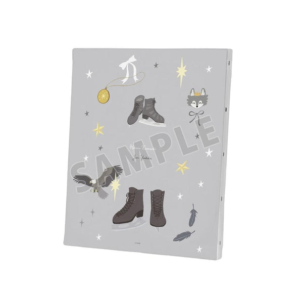 『メダリスト』狼嵜 光&夜鷹 純 ar-Unity パステルモチーフ F3号キャンバスボード