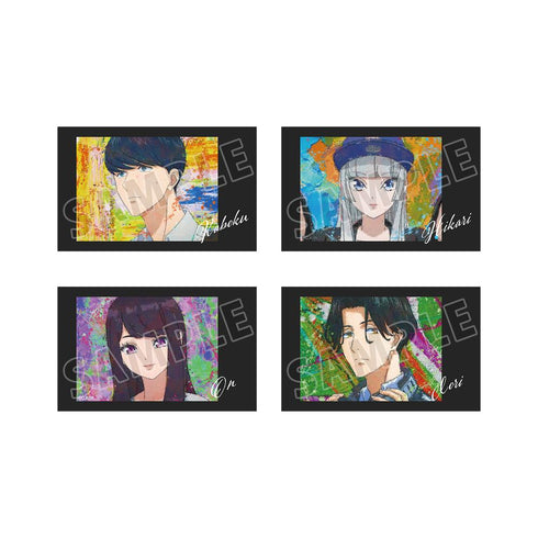 『ワンダンス』grunge CANVAS インスタントカメラ風イラストカード4枚セット