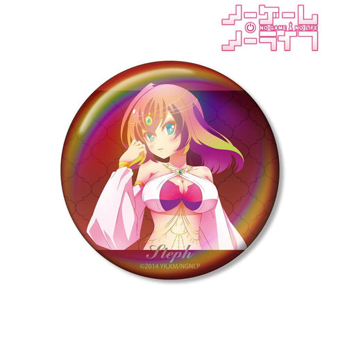 《No Game No Life》全新绘制 斯蒂芬妮·多拉 舞者版 75mm极光徽章