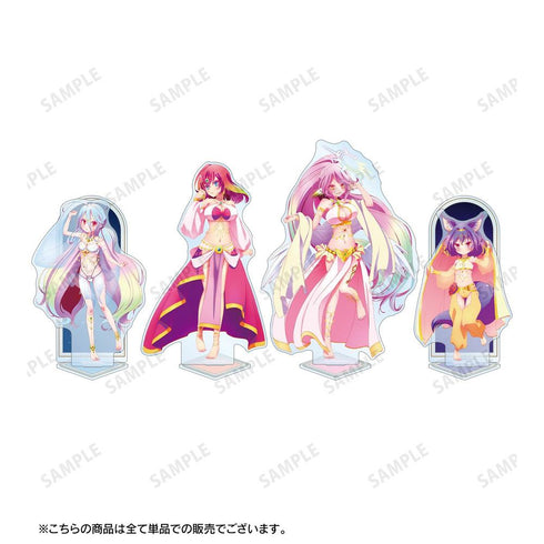 《No Game No Life》全新绘制 白·舞者版 特大亚克力立牌