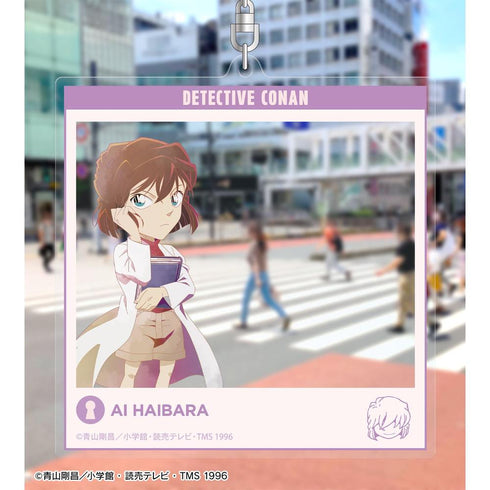 《名侦探柯南》灰原哀 Ani-Art 透明标签系列第2弹 SNS风格超大亚克力钥匙扣