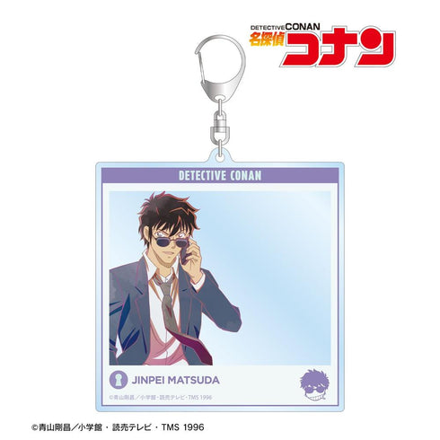 『名探偵コナン』松田陣平 Ani-Art clear label 第2弾 SNS風BIGアクリルキーホルダー