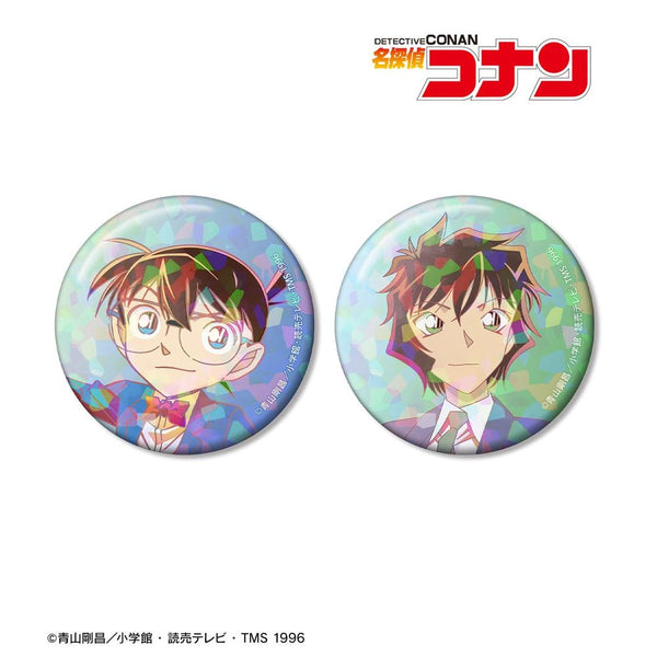 『名探偵コナン』江戸川コナン&世良真純 Ani-Art clear label 第2弾 ホログラム缶バッジ2個セット