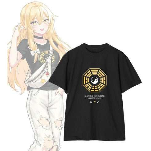 《东方Project》松本能人插画 现代风时尚版 vol.2 雾雨魔理沙 联名T恤 男女通用款