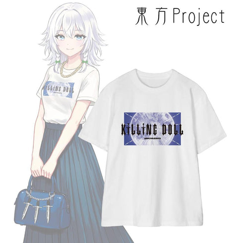 《東方Project》松本能人插畫 現代風時尚版 vol.2 十六夜咲夜 穿著款T恤(男女通用)