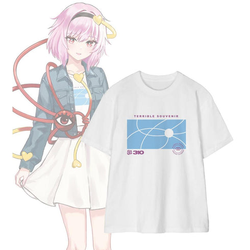 《東方Project》松本能人插畫 現代風時尚版 vol.2 古明地悟理 穿著T恤 男女通用款