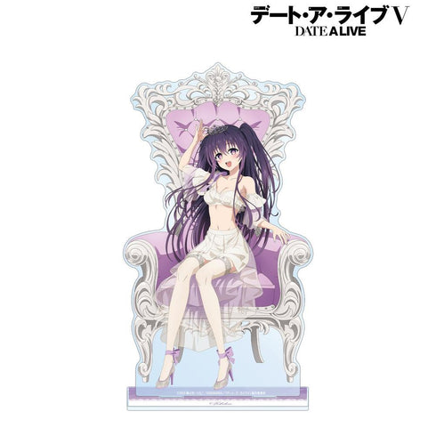 『デート・ア・ライブV』描き下ろし 夜刀神十香 プリンセス玉座ver. 特大アクリルスタンド