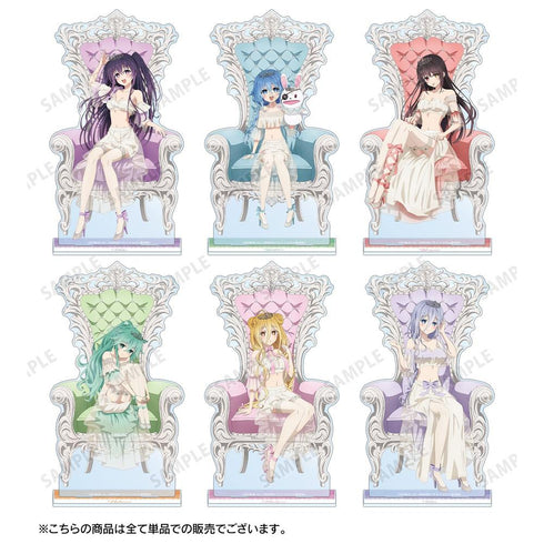 『デート・ア・ライブV』描き下ろし 崇宮澪 プリンセス玉座ver. 特大アクリルスタンド