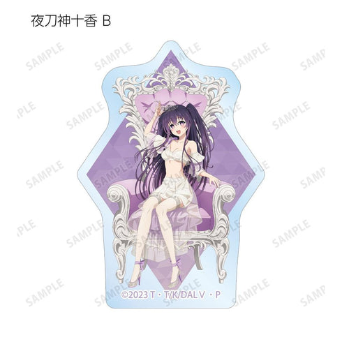 『デート・ア・ライブV』描き下ろし プリンセス玉座ver. トレーディングクリアダイカットステッカー(単位/BOX)