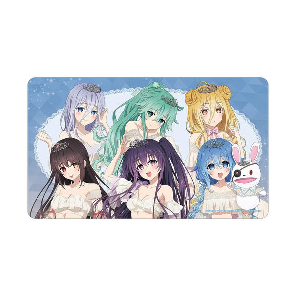 『デート・ア・ライブV』描き下ろし 集合 プリンセス玉座ver. マルチデスクマット