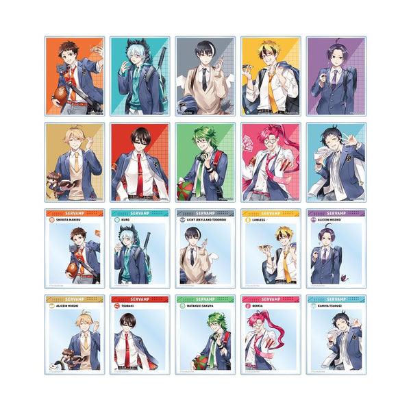 『SERVAMP-サーヴァンプ-』田中ストライク先生 描き下ろし 学園風ver. トレーディングアクリルカード(単位/BOX)