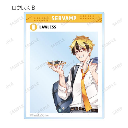 『SERVAMP-サーヴァンプ-』田中ストライク先生 描き下ろし 学園風ver. トレーディングアクリルカード(単位/BOX)