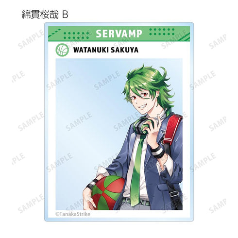 『SERVAMP-サーヴァンプ-』田中ストライク先生 描き下ろし 学園風ver. トレーディングアクリルカード(単位/BOX)