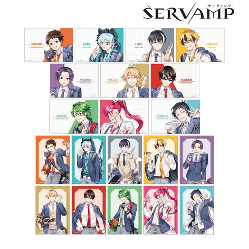 『SERVAMP-サーヴァンプ-』田中ストライク先生 描き下ろし 学園風ver. トレーディングブロマイド(単位/BOX)