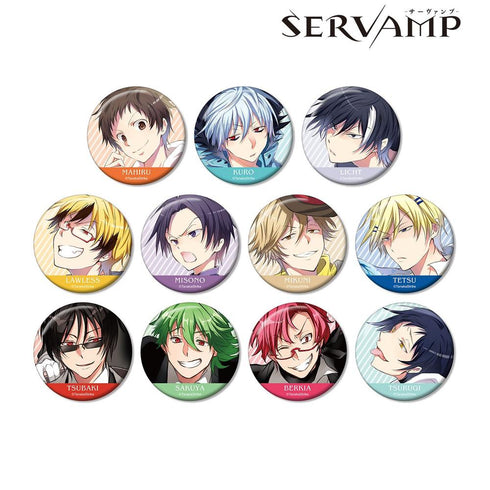 『SERVAMP-サーヴァンプ-』トレーディング缶バッジ(単位/BOX)