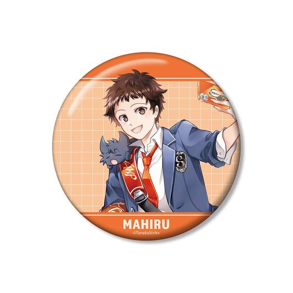『SERVAMP-サーヴァンプ-』田中ストライク先生 描き下ろし 城田真昼 学園風ver. 100mm缶バッジ