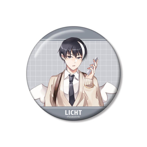 『SERVAMP-サーヴァンプ-』田中ストライク先生 描き下ろし リヒト・ジキルランド・轟 学園風ver. 100mm缶バッジ