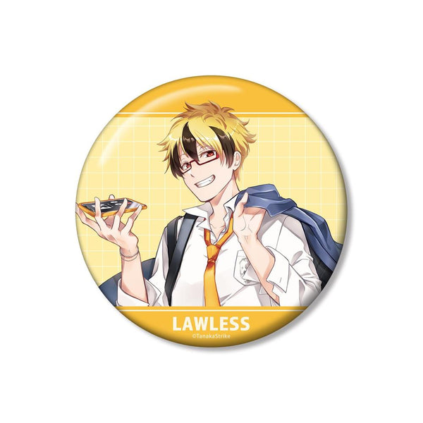 『SERVAMP-サーヴァンプ-』田中ストライク先生 描き下ろし ロウレス 学園風ver. 100mm缶バッジ
