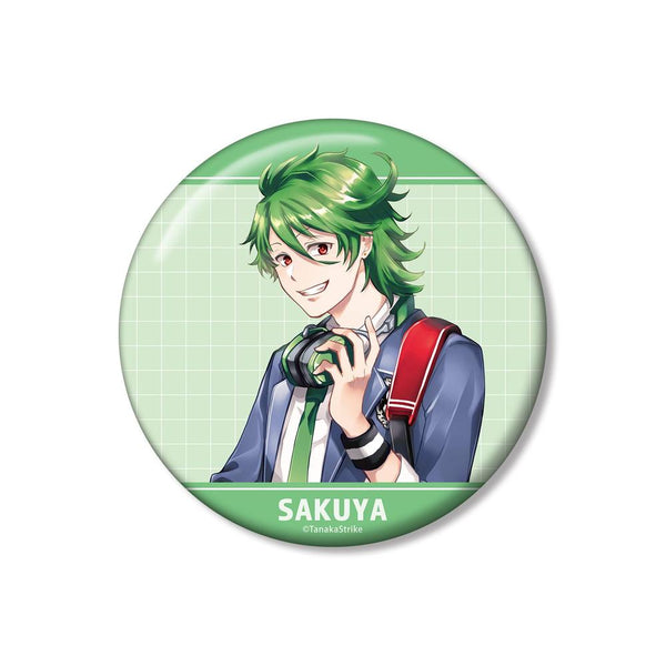 『SERVAMP-サーヴァンプ-』田中ストライク先生 描き下ろし 綿貫桜哉 学園風ver. 100mm缶バッジ