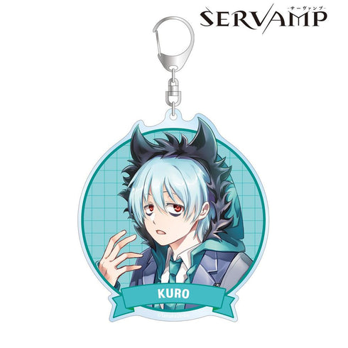『SERVAMP-サーヴァンプ-』田中ストライク先生 描き下ろし クロ 学園風ver. BIGアクリルキーホルダー