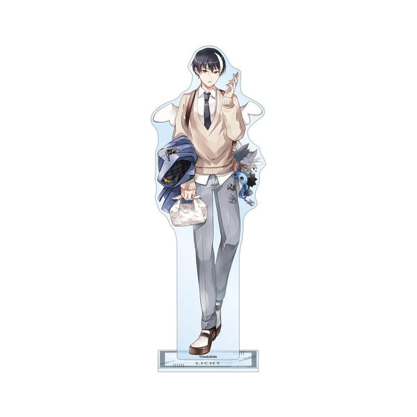 『SERVAMP-サーヴァンプ-』田中ストライク先生 描き下ろし リヒト・ジキルランド・轟 学園風ver. 特大アクリルスタンド