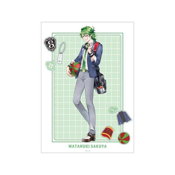 『SERVAMP-サーヴァンプ-』田中ストライク先生 描き下ろし 綿貫桜哉 学園風ver. A3マット加工ポスター