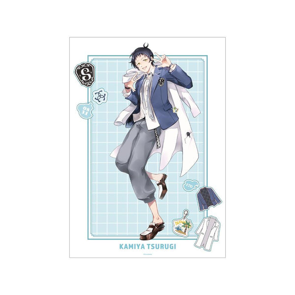 『SERVAMP-サーヴァンプ-』田中ストライク先生 描き下ろし 狼谷吊戯 学園風ver. A3マット加工ポスター