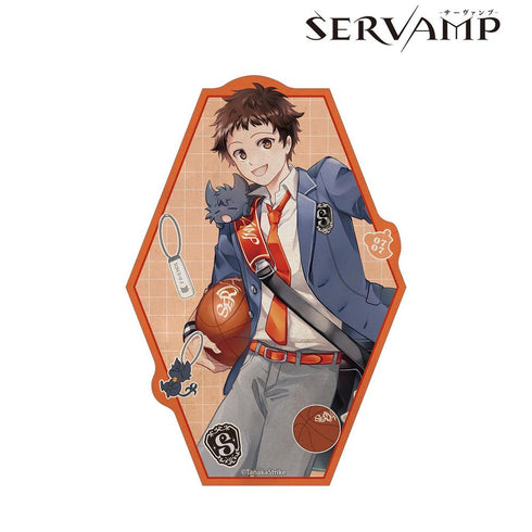 『SERVAMP-サーヴァンプ-』田中ストライク先生 描き下ろし 城田真昼 学園風ver. ダイカットステッカー